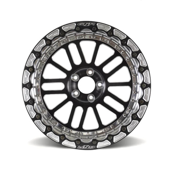 T1 Race Development GT1R 18×10 フロント ドラッグパック（Belak ビードロックホイール＋M/T ドラッグラジアル / R35 GT-R）