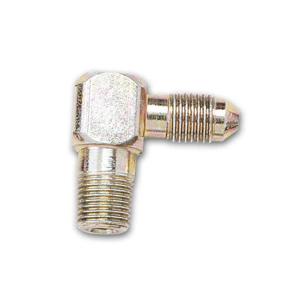 Longacre 52-45230 1/8" NPT to #4 AN 90º