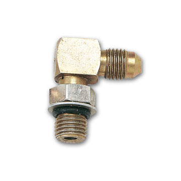 Longacre 52-45250 Caliper fitting - 7/16"-20 x #4 AN 90º