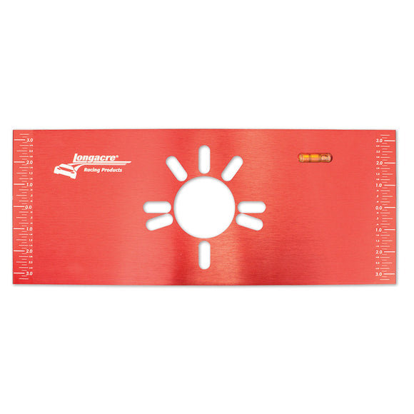 Longacre 52-79023 Precision Bump Steer Billet Plate Only - 4 & 5 Bolt Sport/Co