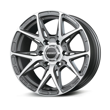 RAYS VERSUS VV21SX Matte Diamond Cut Matte Diamond Cut/Side Matte Graphite (M4)