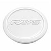 RAYS VR CAP MODEL-01 LOW center cap in Dash White