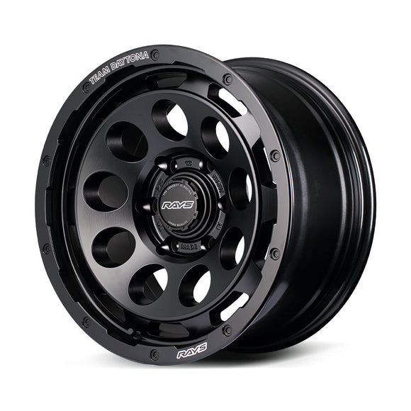 RAYS TEAM DAYTONA D9 wheel in Semi Gloss Black (BOJ)