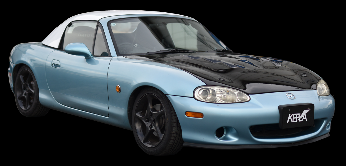 JINGLING Vérins De Capot Avant Gaz – Compatibles Mazda MX-5 NA/NB 1989-2005 – Levage Facile & Sécurisé