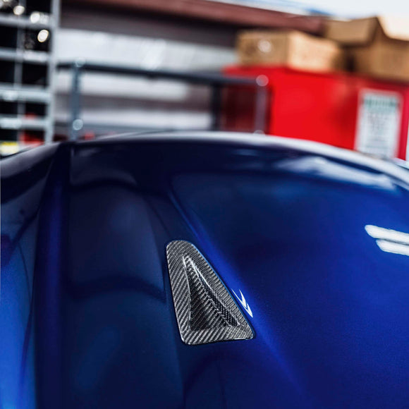 T1 Race Development R35 GT-R カーボン NACA ボンネットダクト（左右セット）