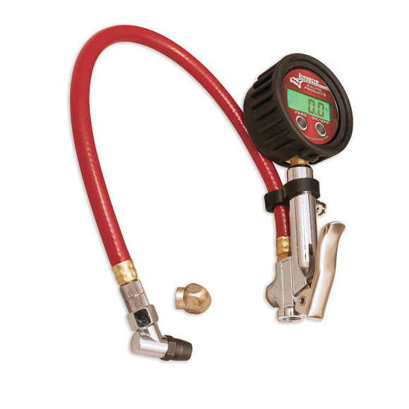 Longacre 52-50311 Digital Quick Fill Tire Gauge and Tank 0-60 psi