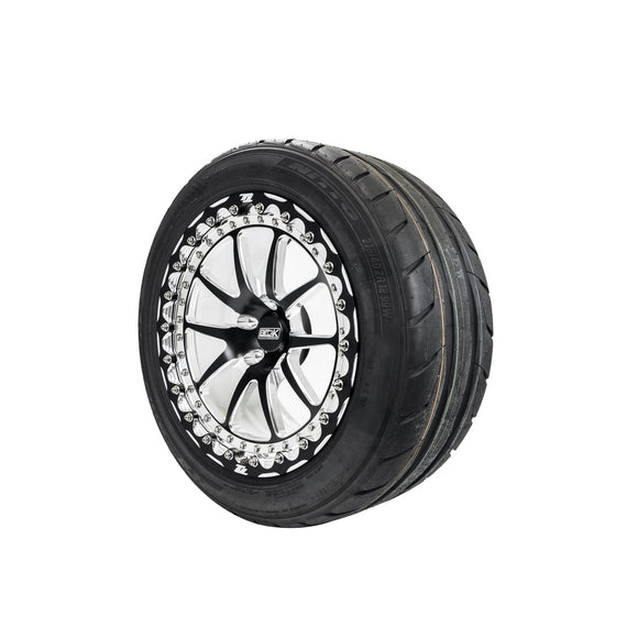 Belak 18×11 フロント ビードロックホイール 2本セット