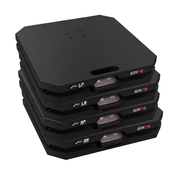 Longacre 52-82715 Elite Pro Wireless Scales from Longacre 1500 Lbs./Pad, 15" P