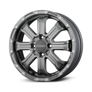 RAYS TEAM DAYTONA FDX-K COLLECTION wheel in Semi Gloss Arms Gray (GOL)