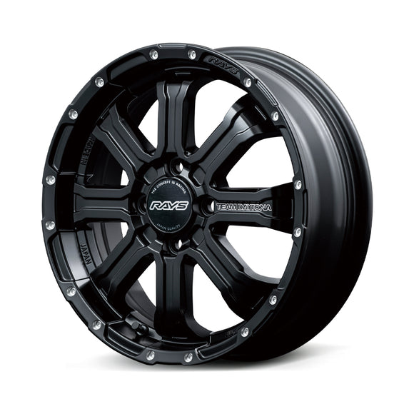 RAYS TEAM DAYTONA FDX-K wheel in Semi Gloss Black (BOL)