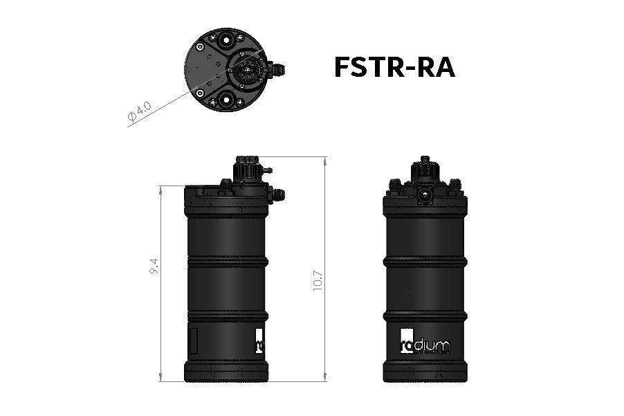 ラディウム FSTR (Fuel Surge Tank Regulated) RA – レギュレーター一体型サージタンク - 0