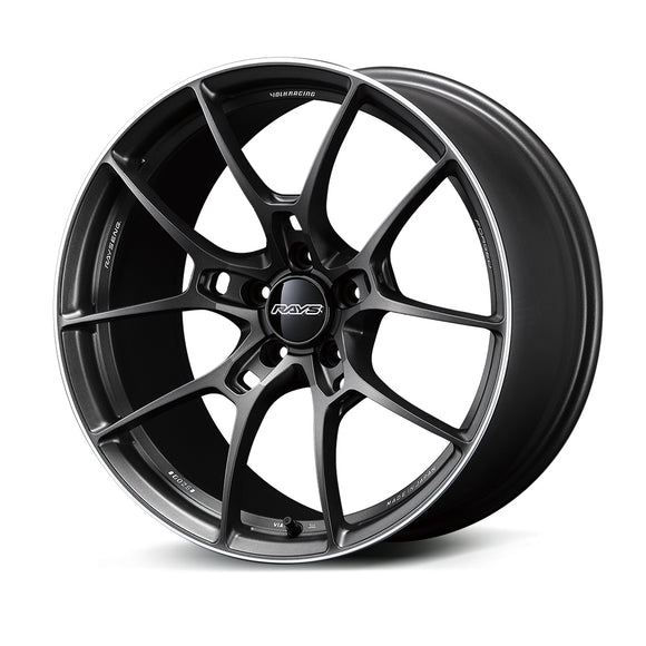 RAYS VOLK RACING G025 Matte Gunblack/Rim Edge DC (MK)
