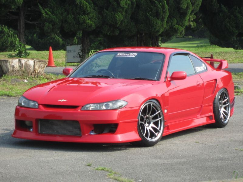 GT Wide Fender, Front for S15, 30mm or 50mm, Glare