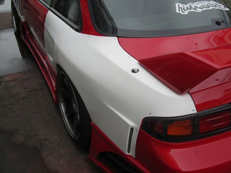 GT Wide Fender, Rear for S14 Zenki, Glare, 30mm or 50mm