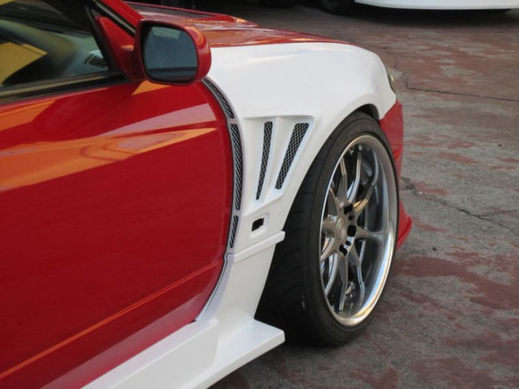 GT Wide Fender, Front for S15, 30mm or 50mm, Glare