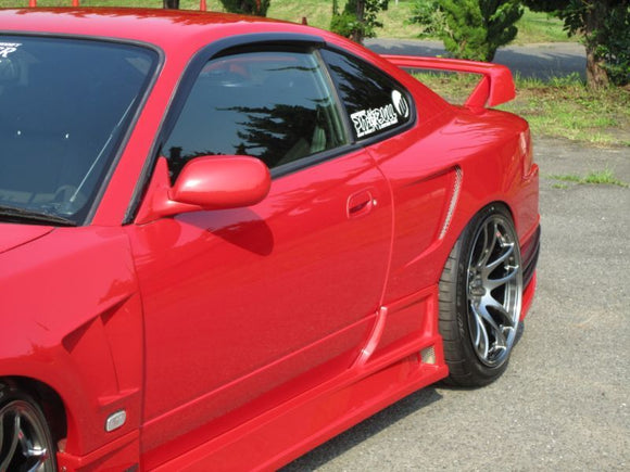 GT Rear Wide Fender for S15, 30mm or 50mm, Glare