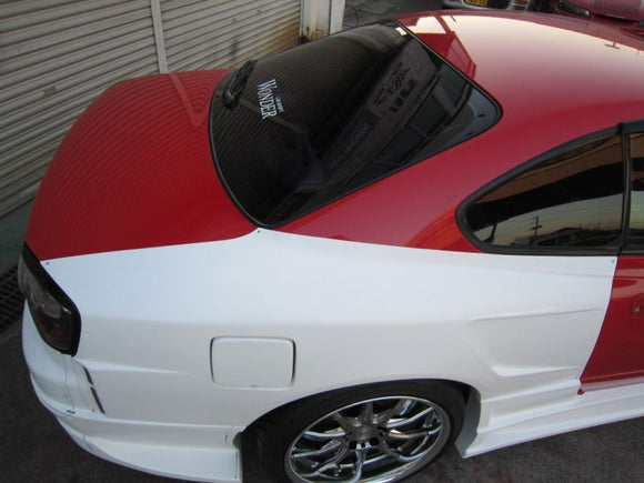 GT Rear Wide Fender for S15, 30mm or 50mm, Glare