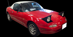 Kepla FRP Hardtop for Mazda MX-5 NA/NB (1989–2004)