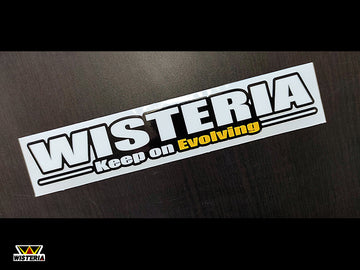 WISTERIA Logo Sticker