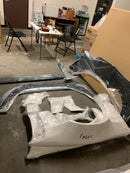 All Full Aero Kit Including Rear Wing for S13 Hatchback, FRP-22