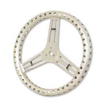 Longacre 52-56866 15" Uncoated Aluminum - DRILLED - Flat