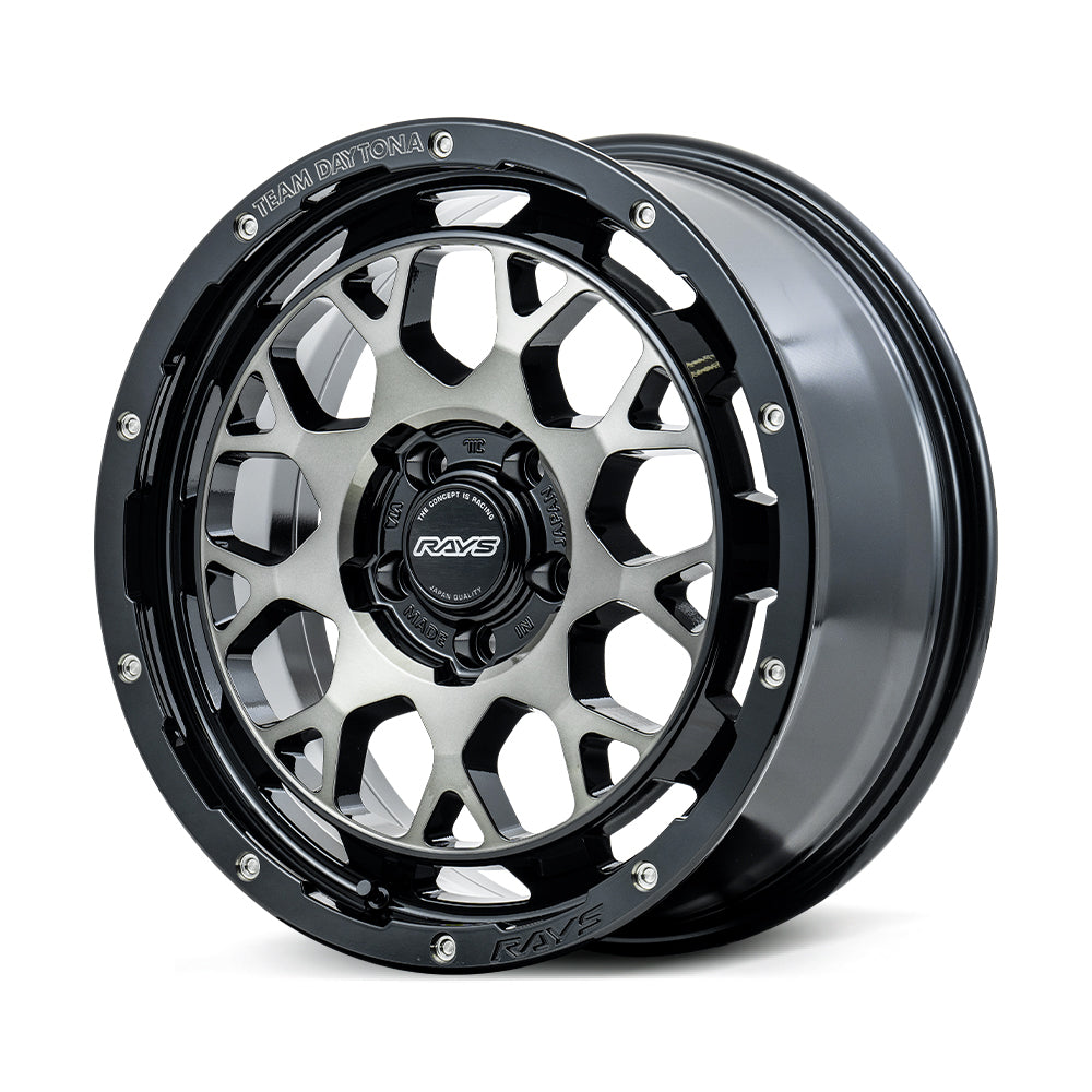 TEAM DAYTONA M9+ — Black/Disc Clear Smoke (BEL) - 0