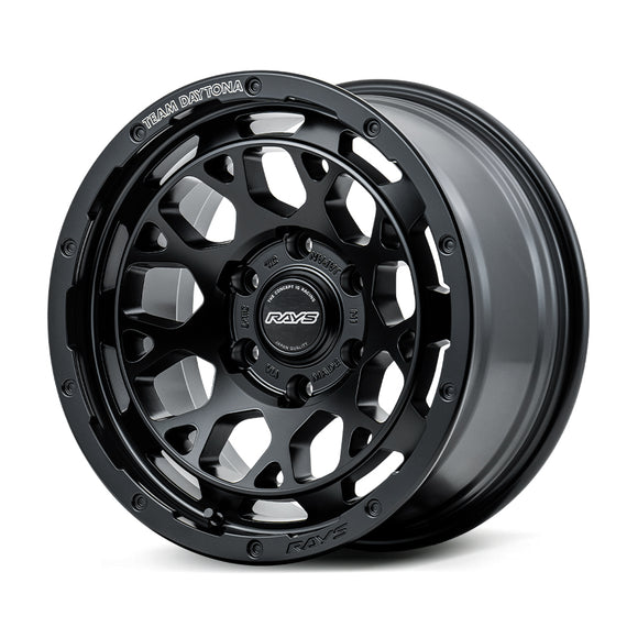 RAYS TEAM DAYTONA M9+ wheel in Semi Gloss Black (BOJ)