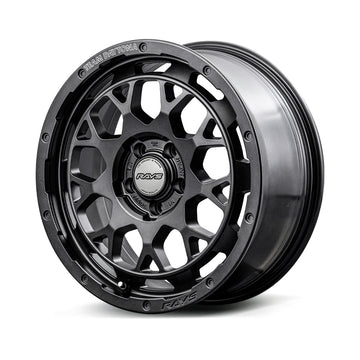 RAYS TEAM DAYTONA M9+ SPEC-M wheel in Semi Gloss Super Dark Gunmetal (AOJ)