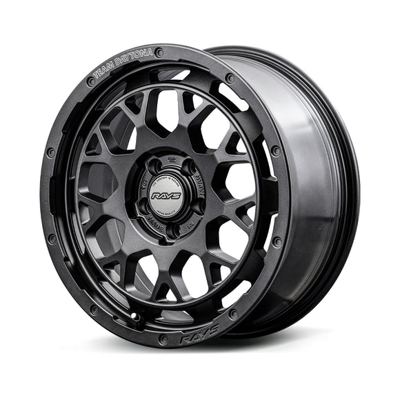 RAYS TEAM DAYTONA M9+ SPEC-M wheel in Semi Gloss Super Dark Gunmetal (AOJ)