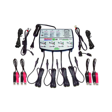 OptiMate TM-485 リチウムバッテリー充電器 4バンク 0.8A（LiFePO4 用）