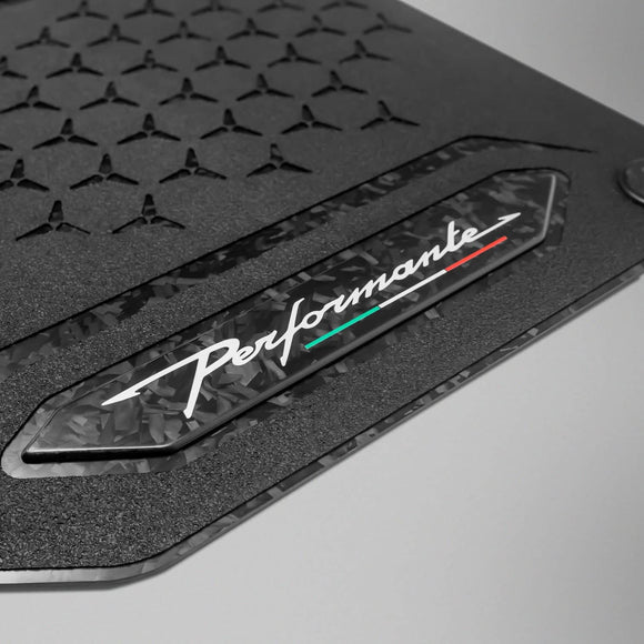 MF5 カーボン フロアマット（マット・フォージドマット）Lamborghini Huracán Performante 左ハンドル用