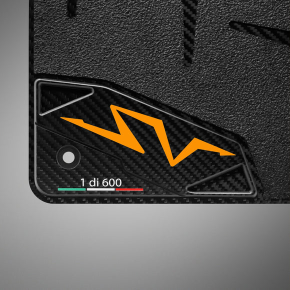 MF5 カーボン フロアマット（マットカーボン）Lamborghini Aventador SV 2015–2017 左ハンドル用