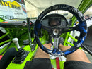 KAZAMA 34Φ Semi-Deep Steering Wheel D70 (Camo Blue) – image 3