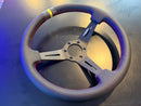 KAZAMA 34Φ Semi-Deep Steering Wheel D70 – image 1