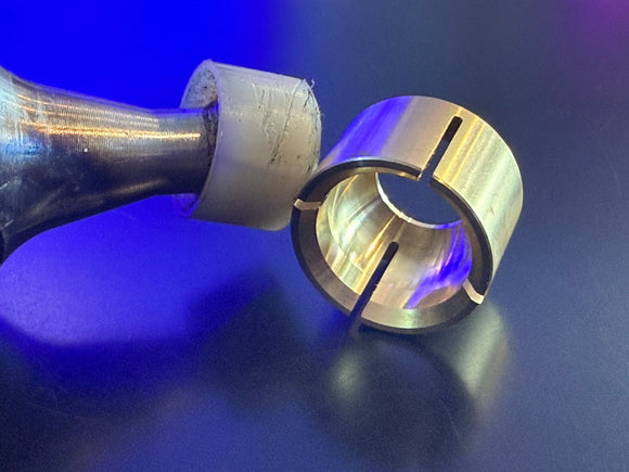 KAZAMA Brass Shift Collar TYPE-2 – Nissan Silvia S15 6MT / Skyline GT-R R32 R33 / Skyline ECR33 Type M – image 3