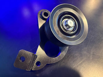 KAZAMA 2JZ A/C Dummy Pulley Bracket (with VR Pulley) – Toyota 2JZ – image 1