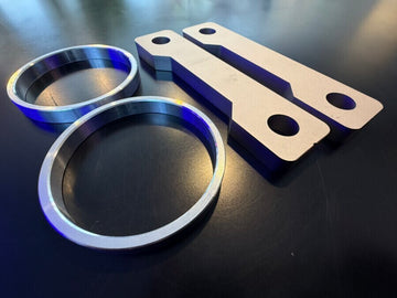 KAZAMA Caliper Mounting Bracket (JZX81 → S14 Caliper) – Toyota Mark II / Chaser / Cresta JZX81 – image 1