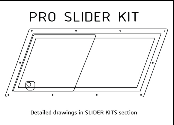 GT86 (ZN6) / BRZ (ZC6) フロントドアウインドウ Lexan®ポリカーボネート製