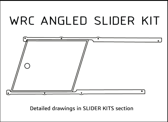 GT86 (ZN6) / BRZ (ZC6) フロントドアウインドウ Lexan®ポリカーボネート製