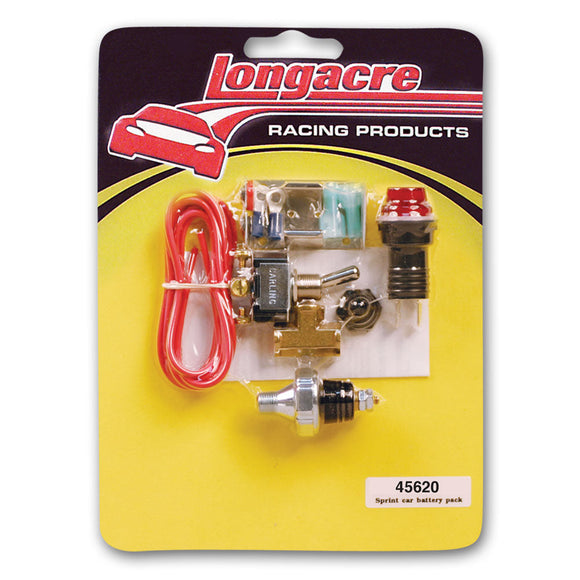 Longacre 52-45620 Sprint Car Battery Pack Complete Kit