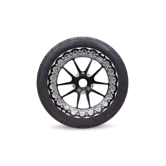 Belak 18×8.5 フロント ビードロックホイール 2本セット センターロック