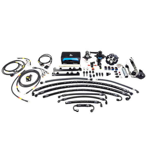 T1 Race Development GT1R コンプリートフューエルソリューション OEM キット 12インジェクター用 T1 02.01.01