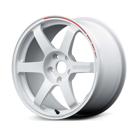 RAYS VOLK RACING TE37 SAGA S-plus TIME ATTACK EDITION Dash White/REDOT (WR)