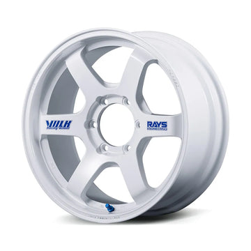 RAYS VOLK RACING TE37 SB 30TH STICKER Ver. wheel in White (WH)
