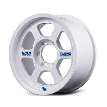 RAYS VOLK RACING TE37XT 30TH STICKER Ver. wheel in White (WH)