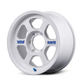 RAYS VOLK RACING TE37XT 30TH STICKER Ver. wheel in White (WH)