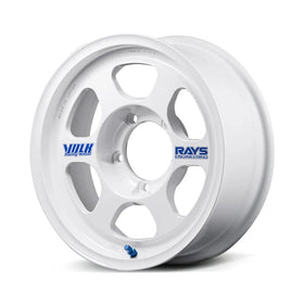 RAYS VOLK RACING TE37XT for J 30TH STICKER Ver. wheel in White (WH)
