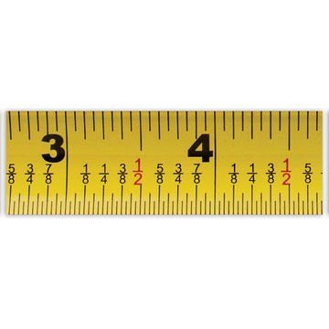 Longacre 52-50875 Tape Measure 3/4" x 16ft