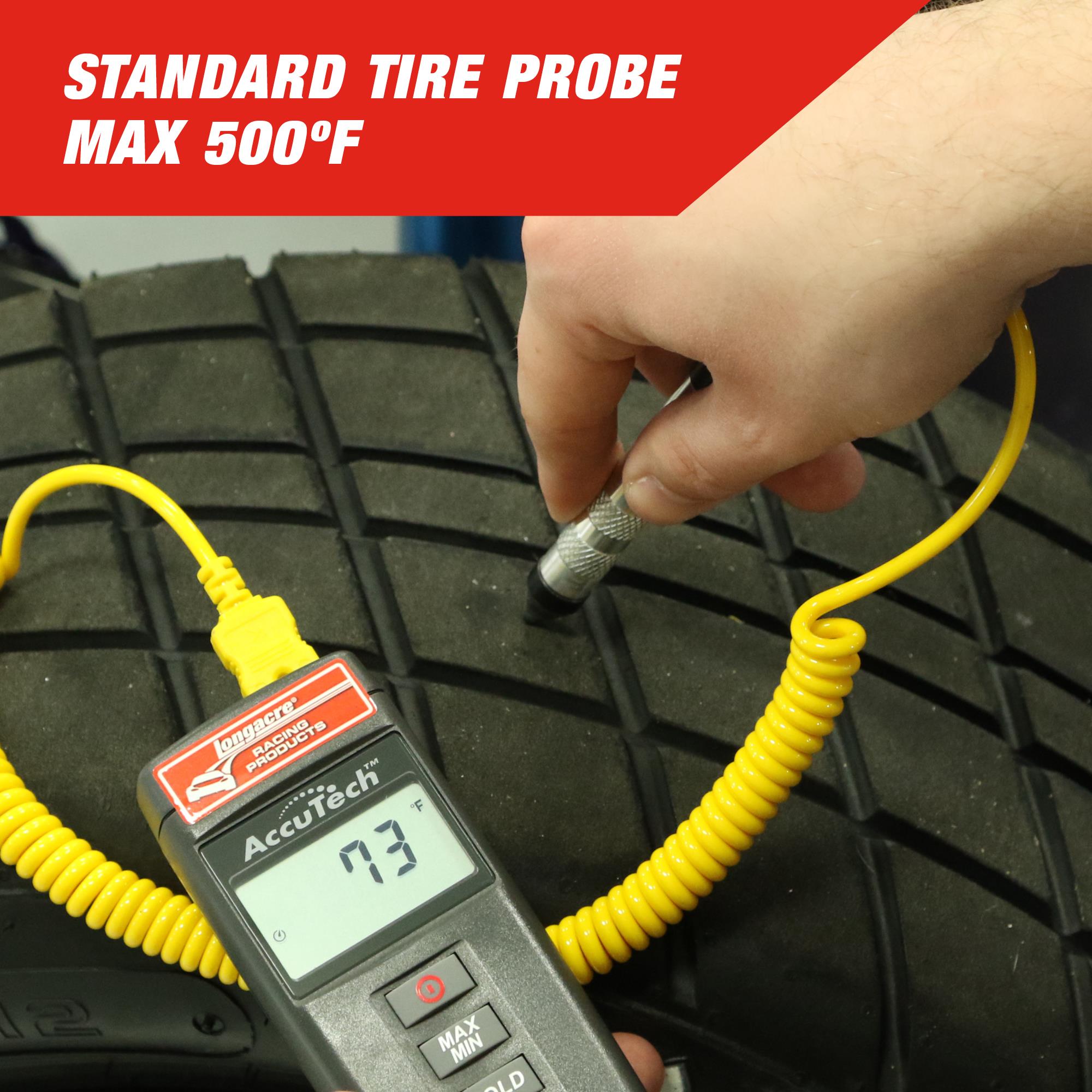 ロングエーカー AccuTech™ デラックス デジタルタイヤパイロメーター / Longacre AccuTech™ Deluxe Digital Tire Pyrometer