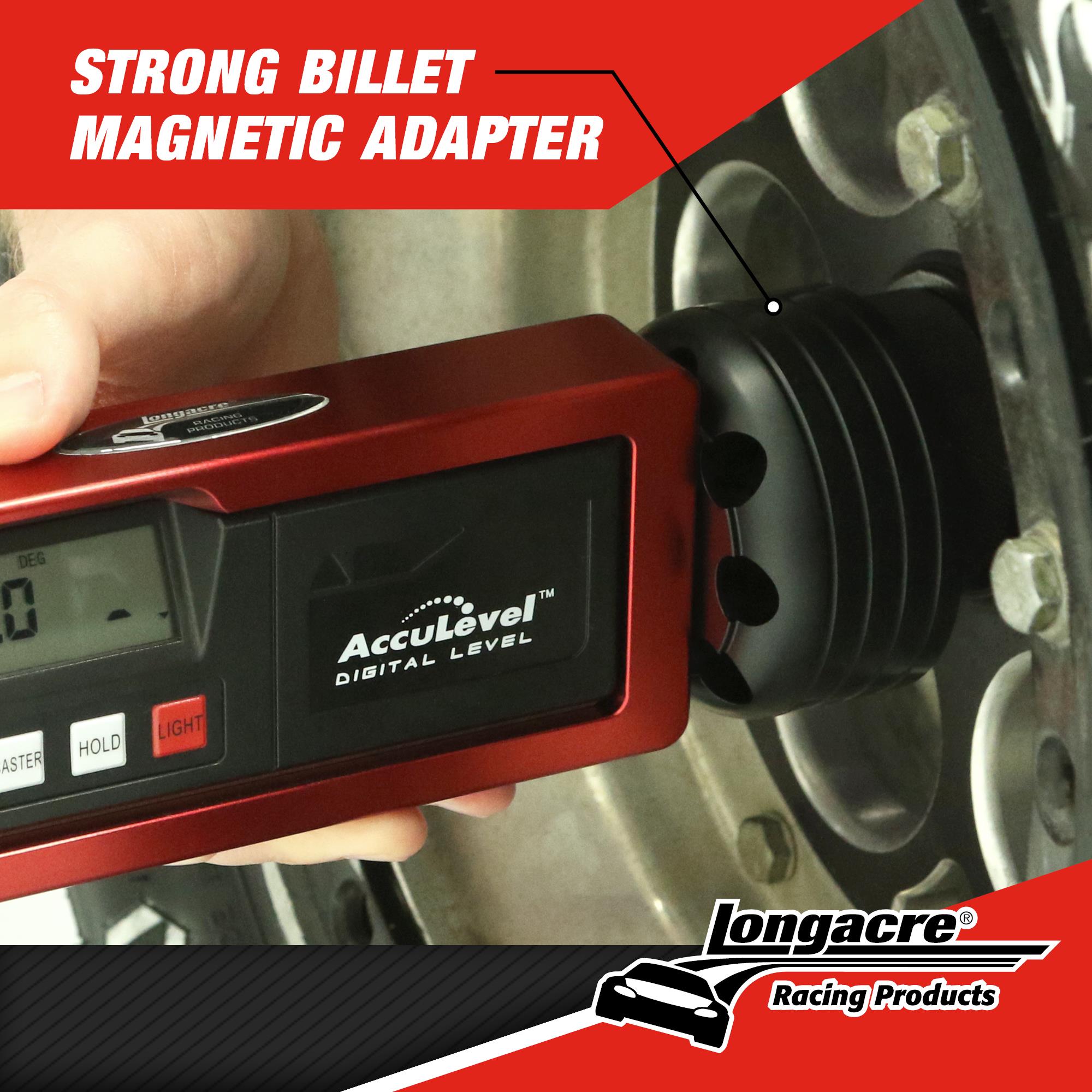 ロングエーカー, マグネット式 デジタル キャスター・キャンバーゲージ / Longacre Digital Caster/Camber Gauge with AccuLevel™